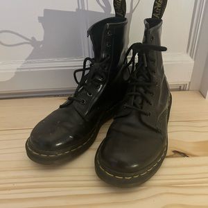 Dr Martens leather boots